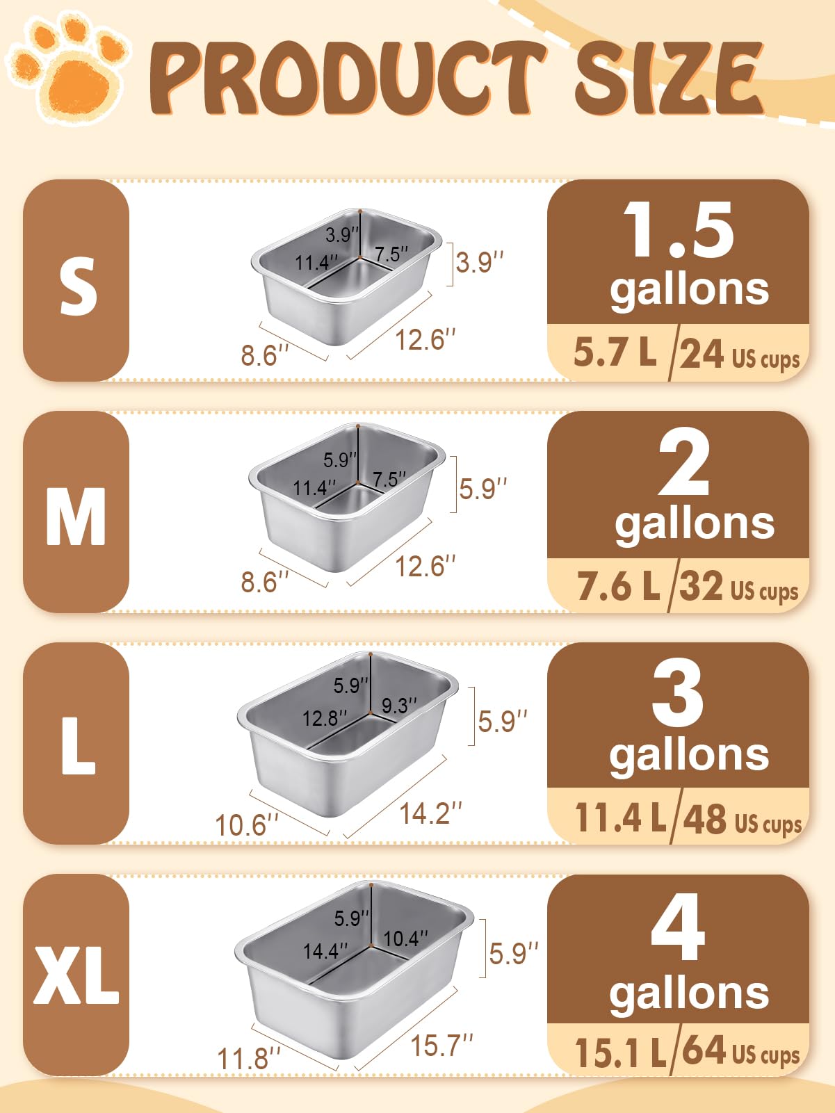 MEWTOGO rectangular design provides stable placement against walls.