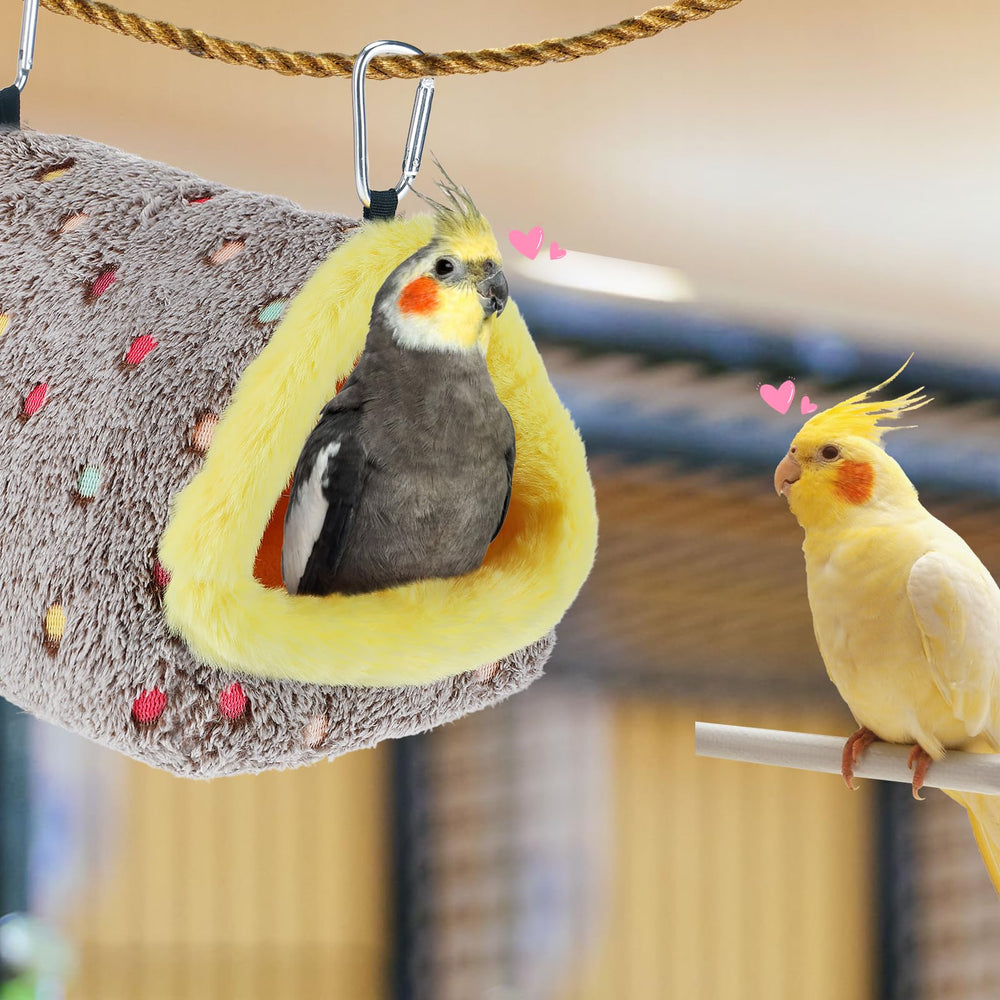 MEWTOGO warm cozy bird habitat decor.