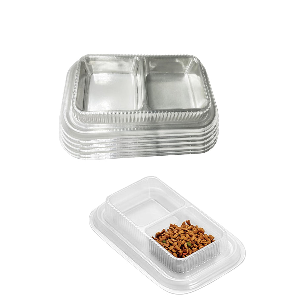 MEYAGO disposable pet bowls with anti-ant design protect meals outdoors.