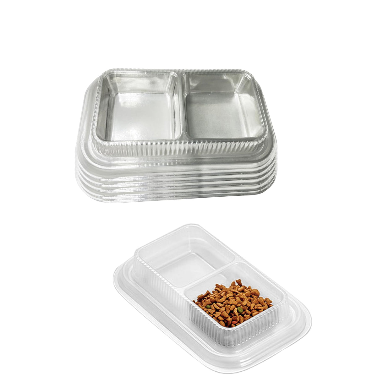 MEYAGO disposable pet bowls with anti-ant design protect meals outdoors.