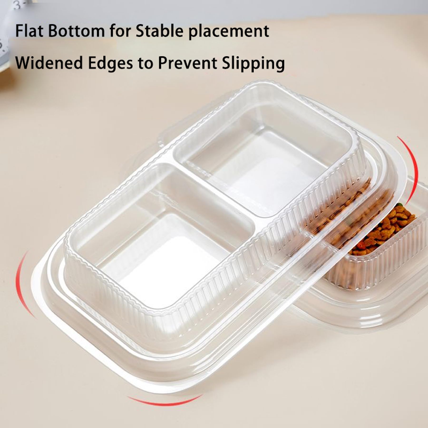 MEYAGO dual-dish design simplifies feeding and hydration for pets.