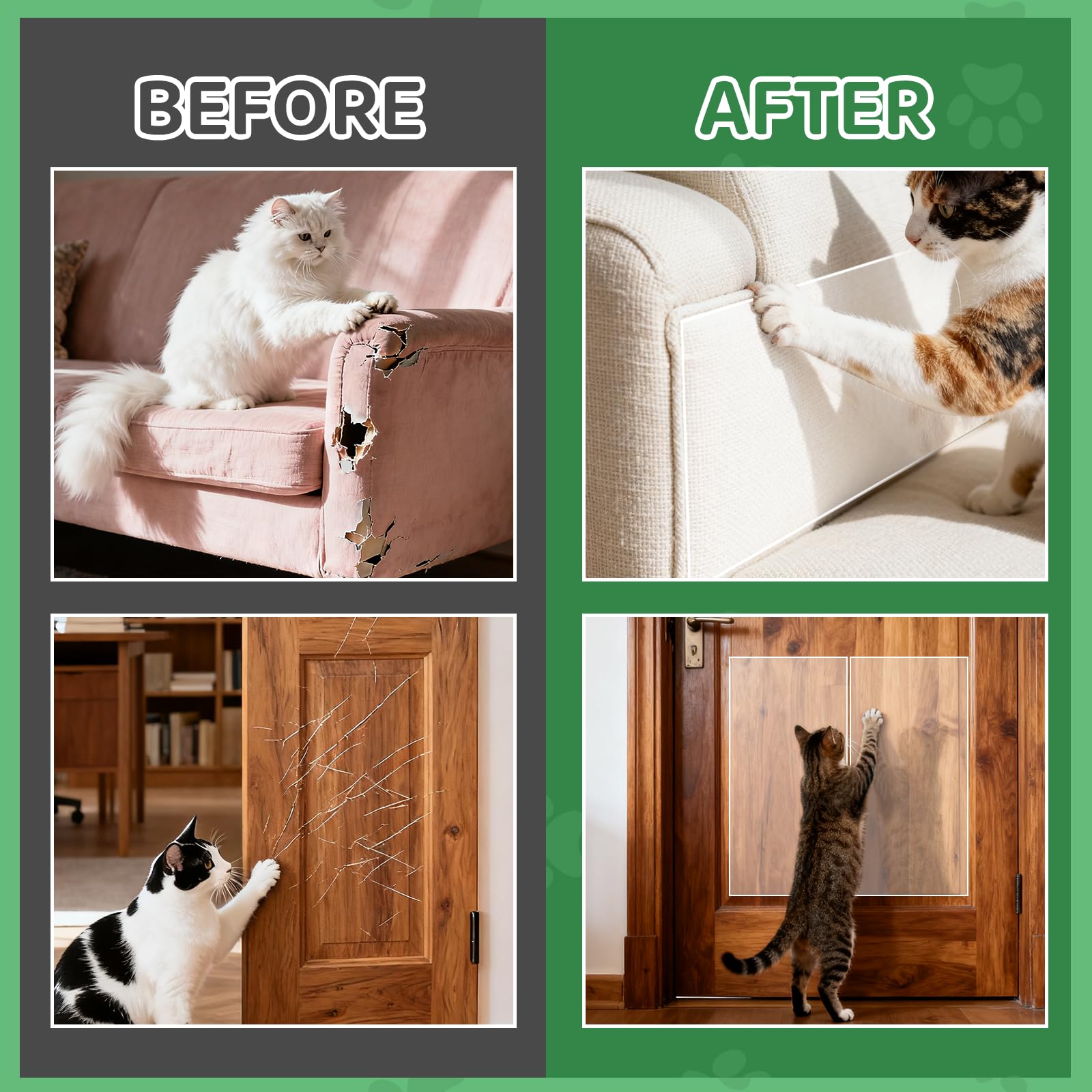 Mfmiudole clear vinyl protector for sofas and edges