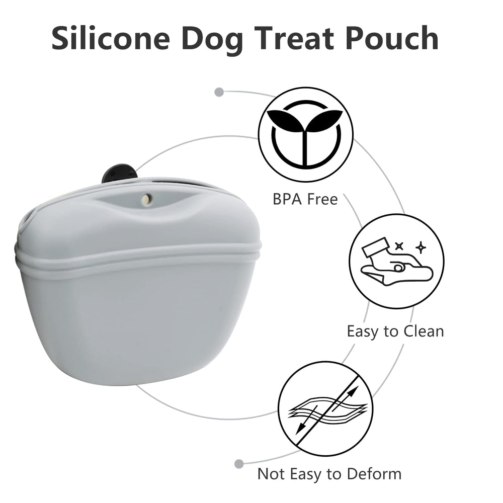 MGKSHADOW clip secures pouch to belt for hands-free rewards.