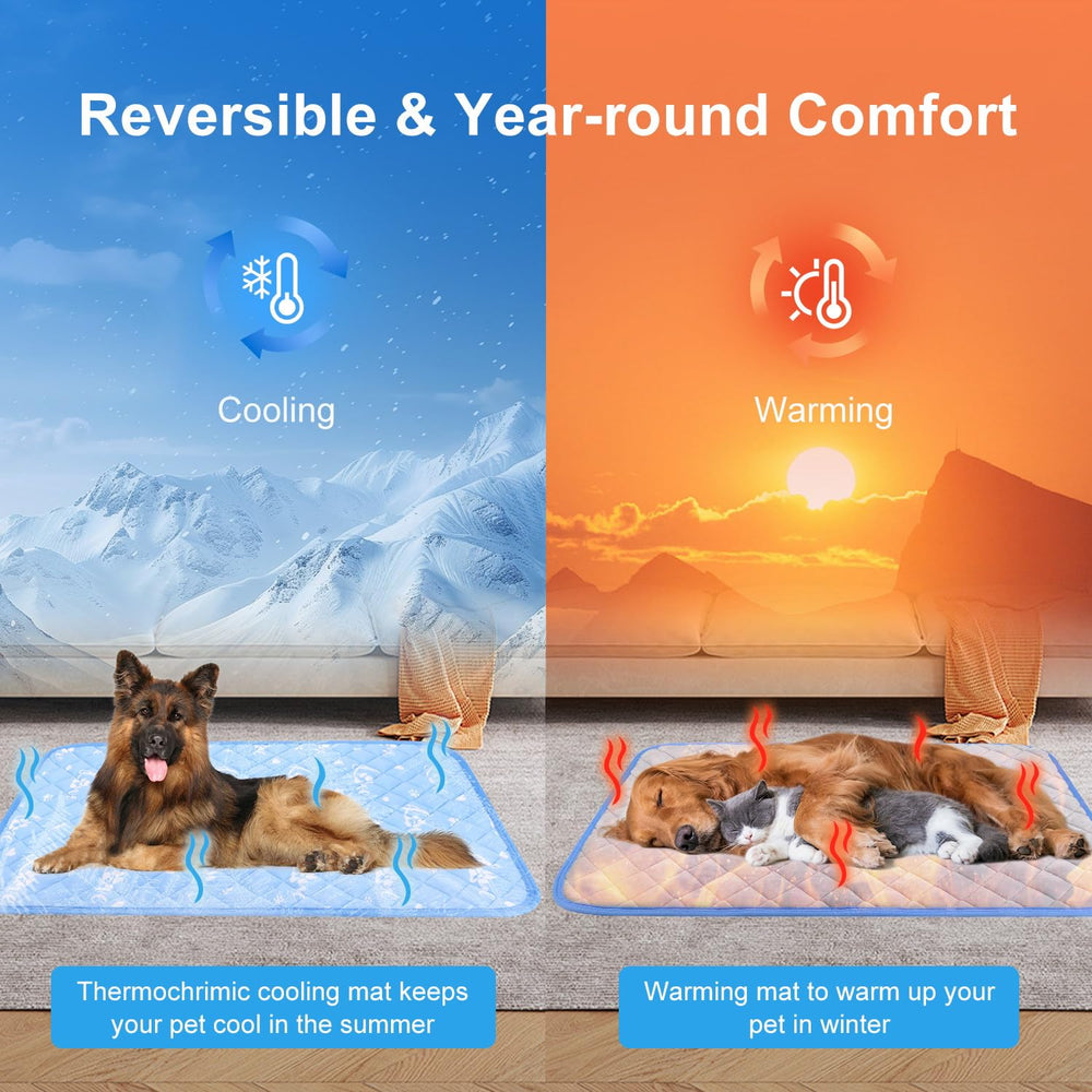 Safe, durable surface of MH MYLUNE HOME cooling mat resists claws