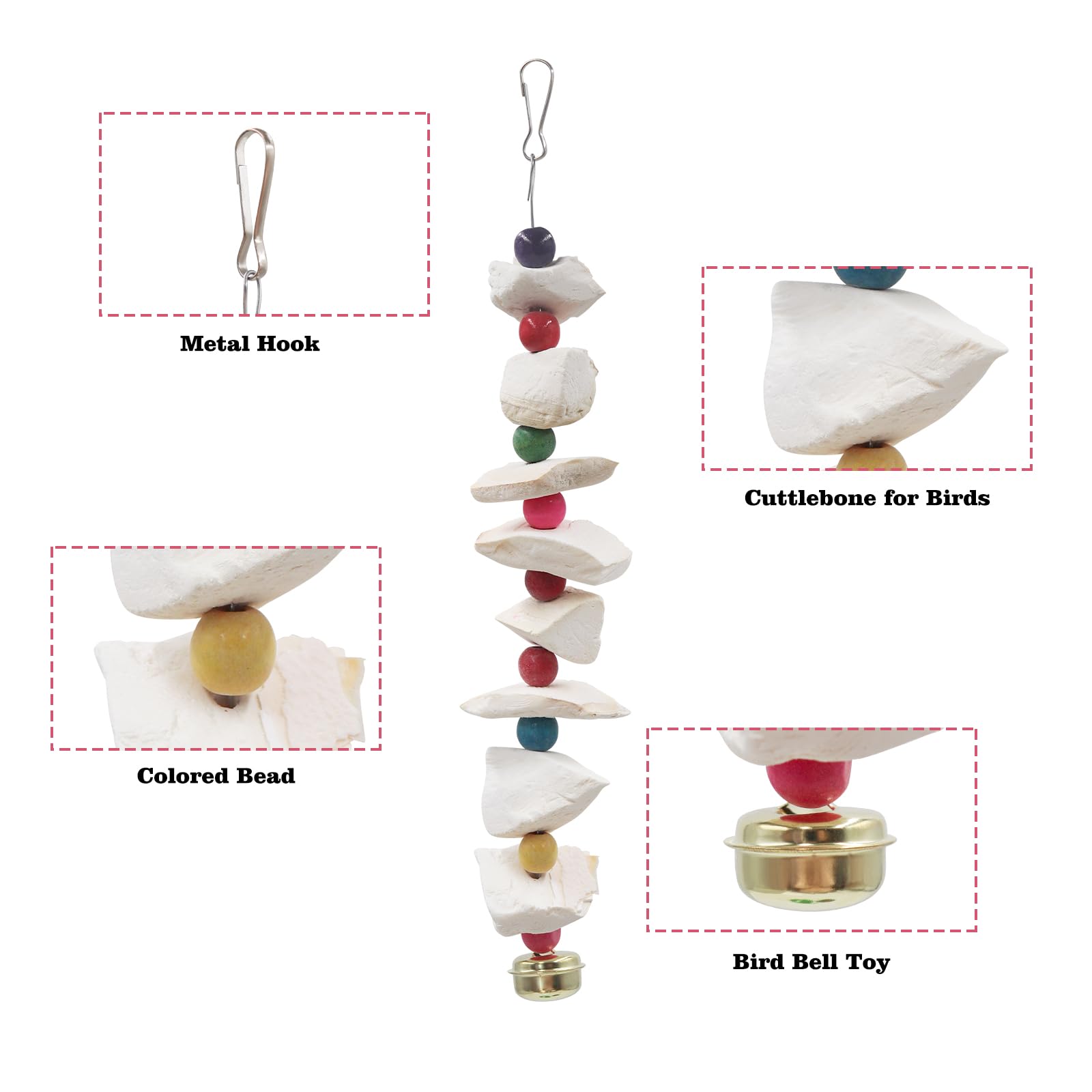 MHLLGN cage attachment hook for quick, secure installation
