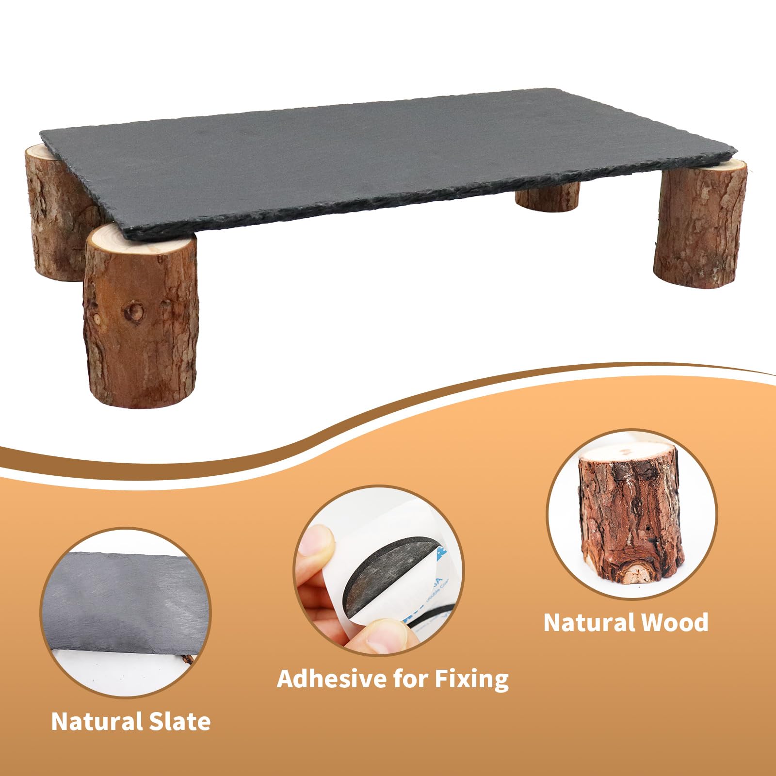 MHLLGN wooden pile hideouts provide secure retreats for reptiles.