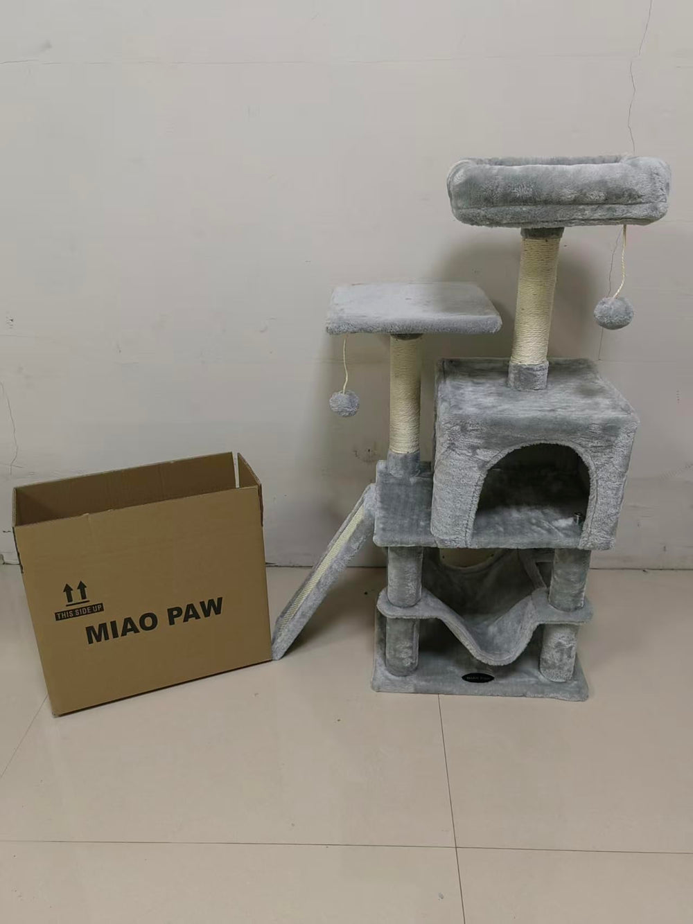 MIAO PAW Compact dimensions help apartment layouts.