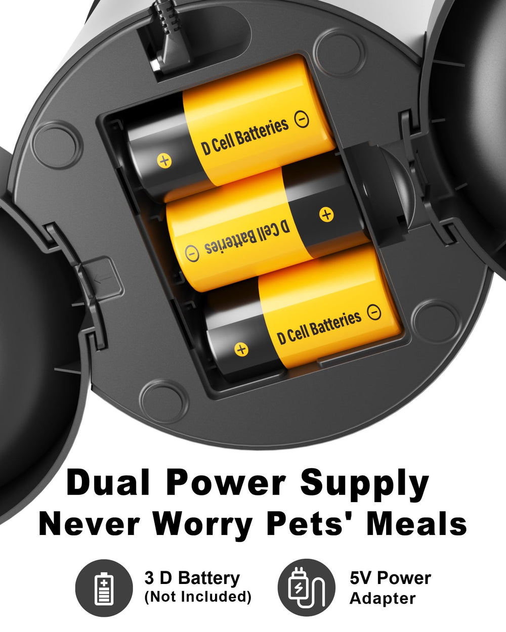 Miaosical clover rotor prevents jams, making feeding reliable during trips.