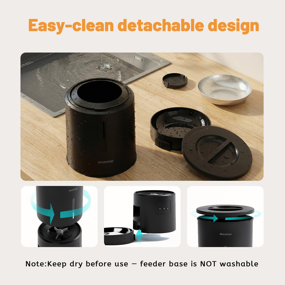 Miaosical four point two liter capacity supports steady feeding for households.