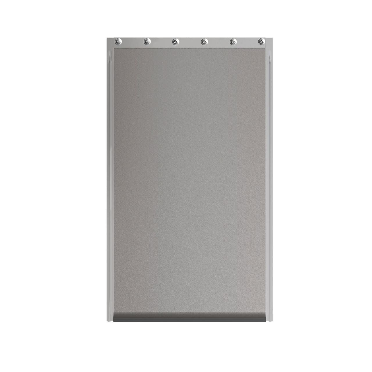 MIAOTONG extra-large dog door flap with screws for quick at-home replacement.