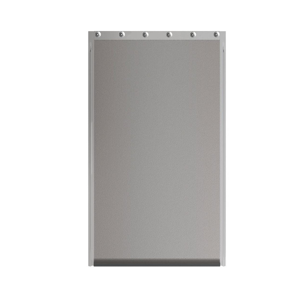 MIAOTONG extra-large dog door flap with screws for quick at-home replacement.