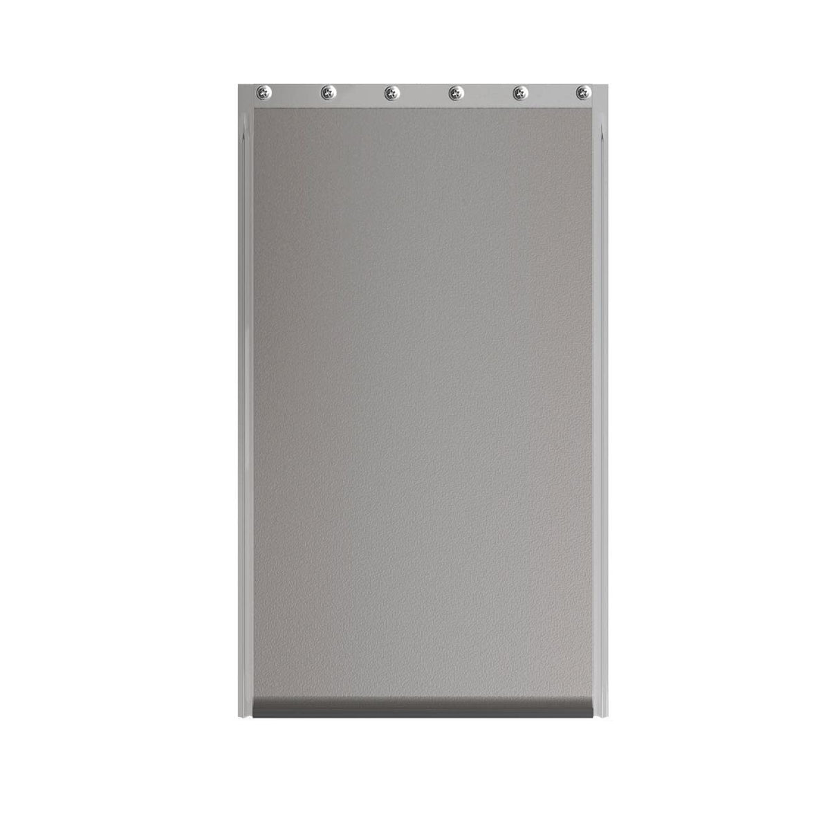 MIAOTONG extra-large dog door flap with screws for quick at-home replacement.