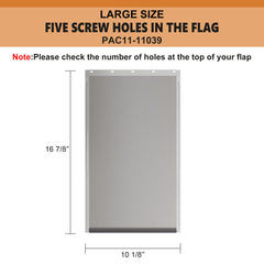 MIAOTONG replacement flap weatherproof durable seals wind and rain