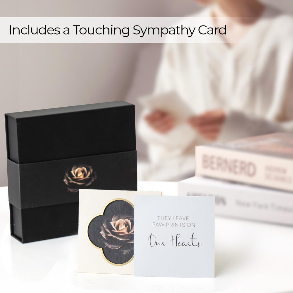 Michael Grace Gifts bereavement gift set honors the pet bond with a lasting keepsake.