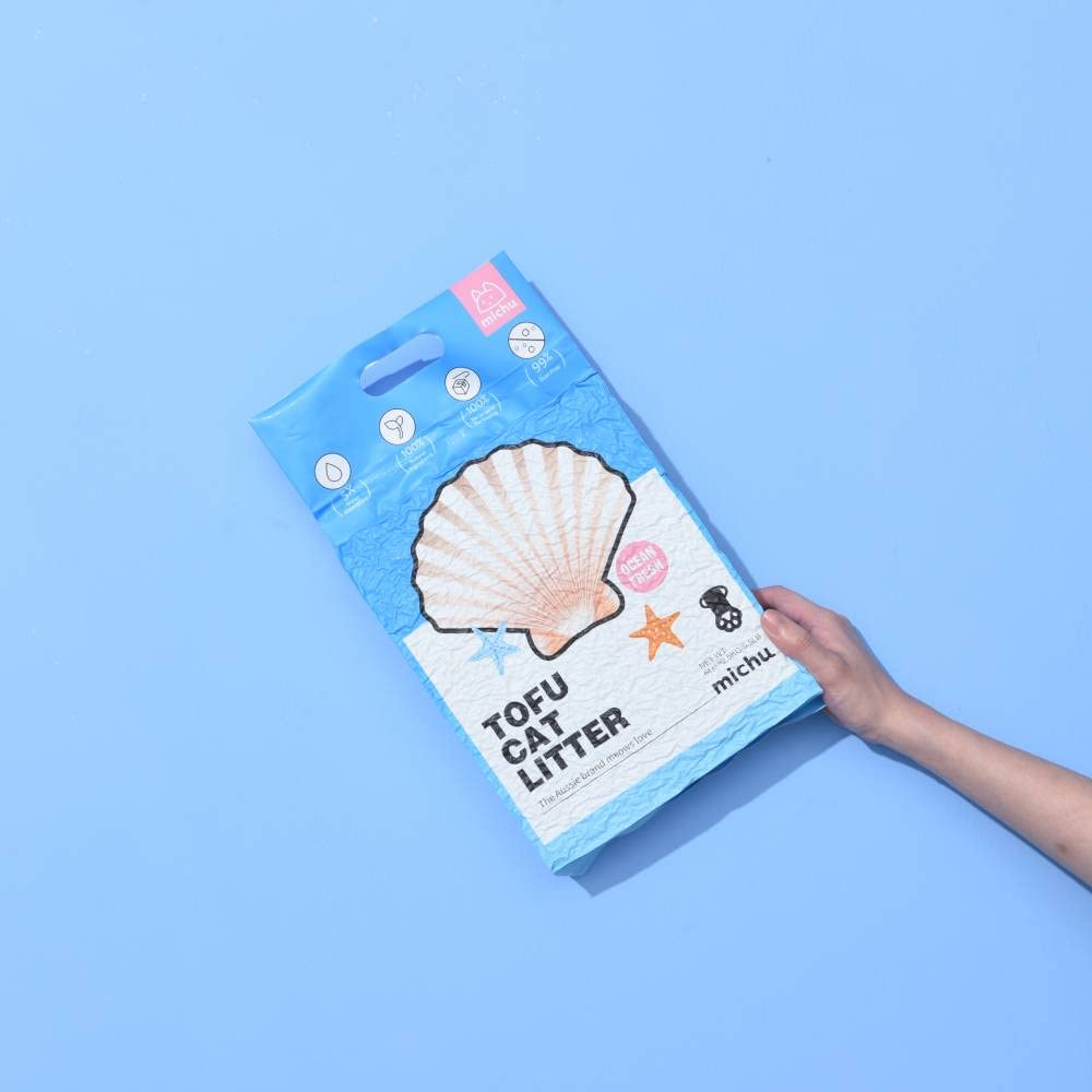 Ocean Fresh 3-pack packaging offers a fragrance option within the Michu line