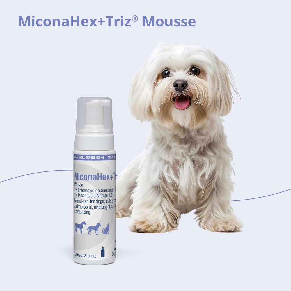 MiconaHex+Triz Mousse label details and usage notes