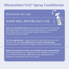 Close-up of the MiconaHex+Triz spray bottle cap for quick, controlled application.