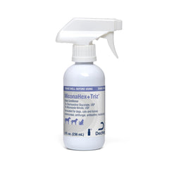 MiconaHex+Triz spray conditioner bottle for easy grooming and coat care.