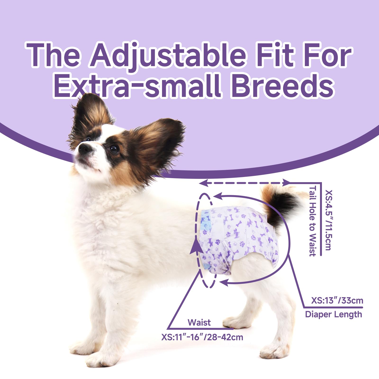 MICOOYO elastic waist ensures a secure, snug fit for 11 to 16 inch waists.