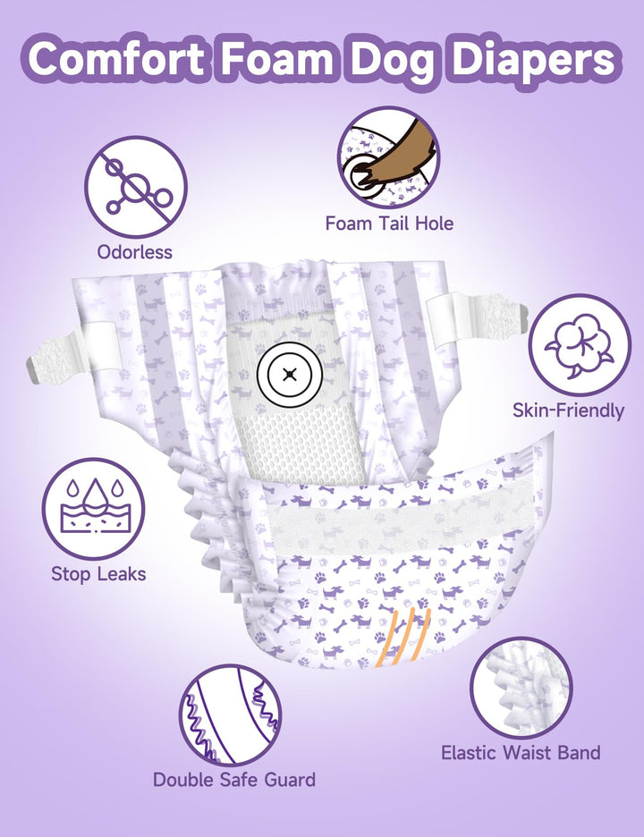 MICOOYO tail-hole design highlights customizable fit for dogs with different tails.