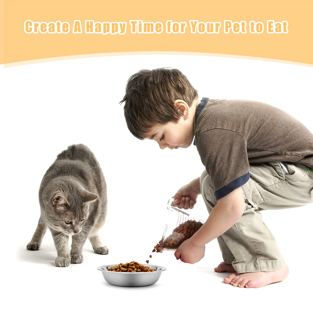 MicoSim portable cat bowl highlights light weight for trips.