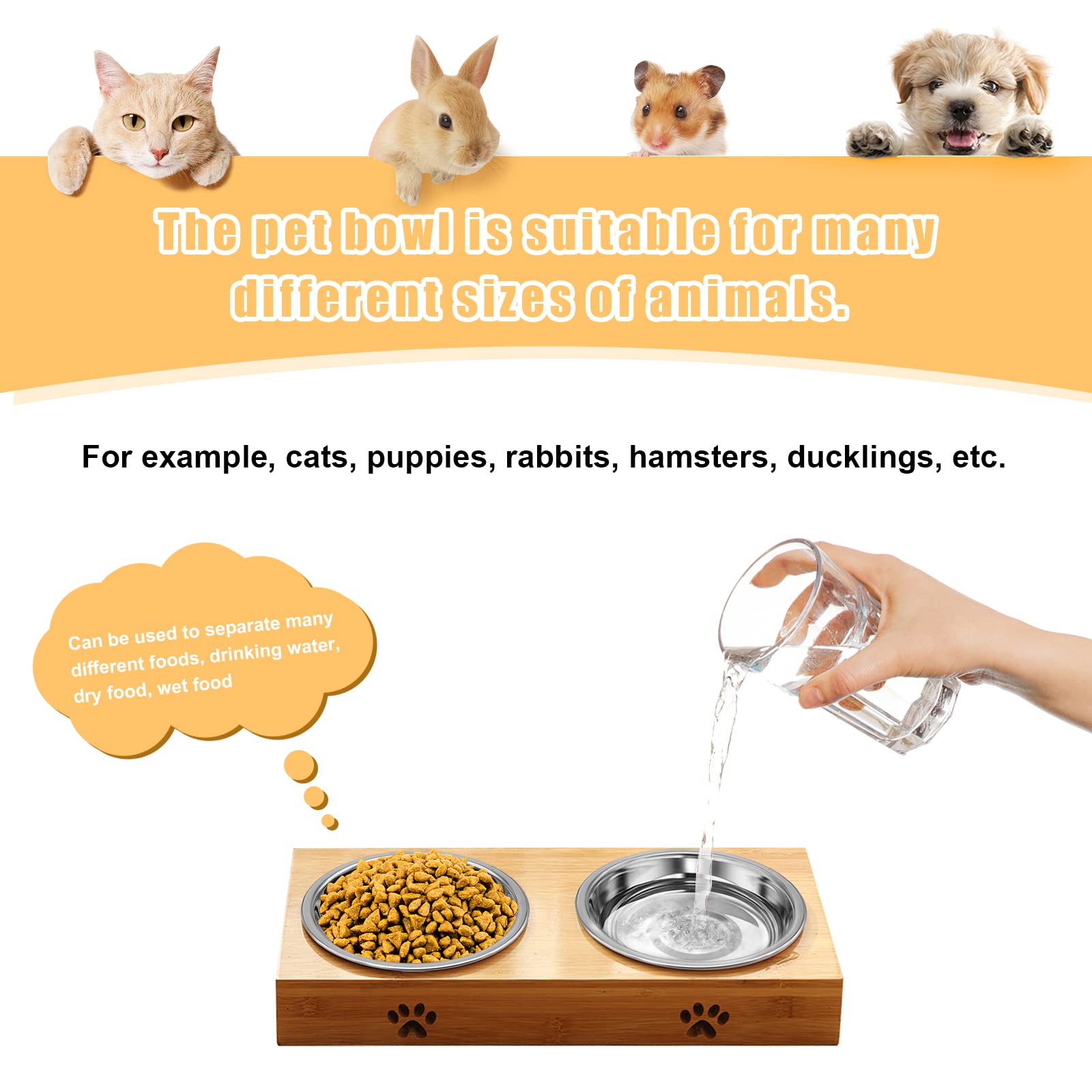 MicoSim stackable cat bowls are lightweight and travel-ready.