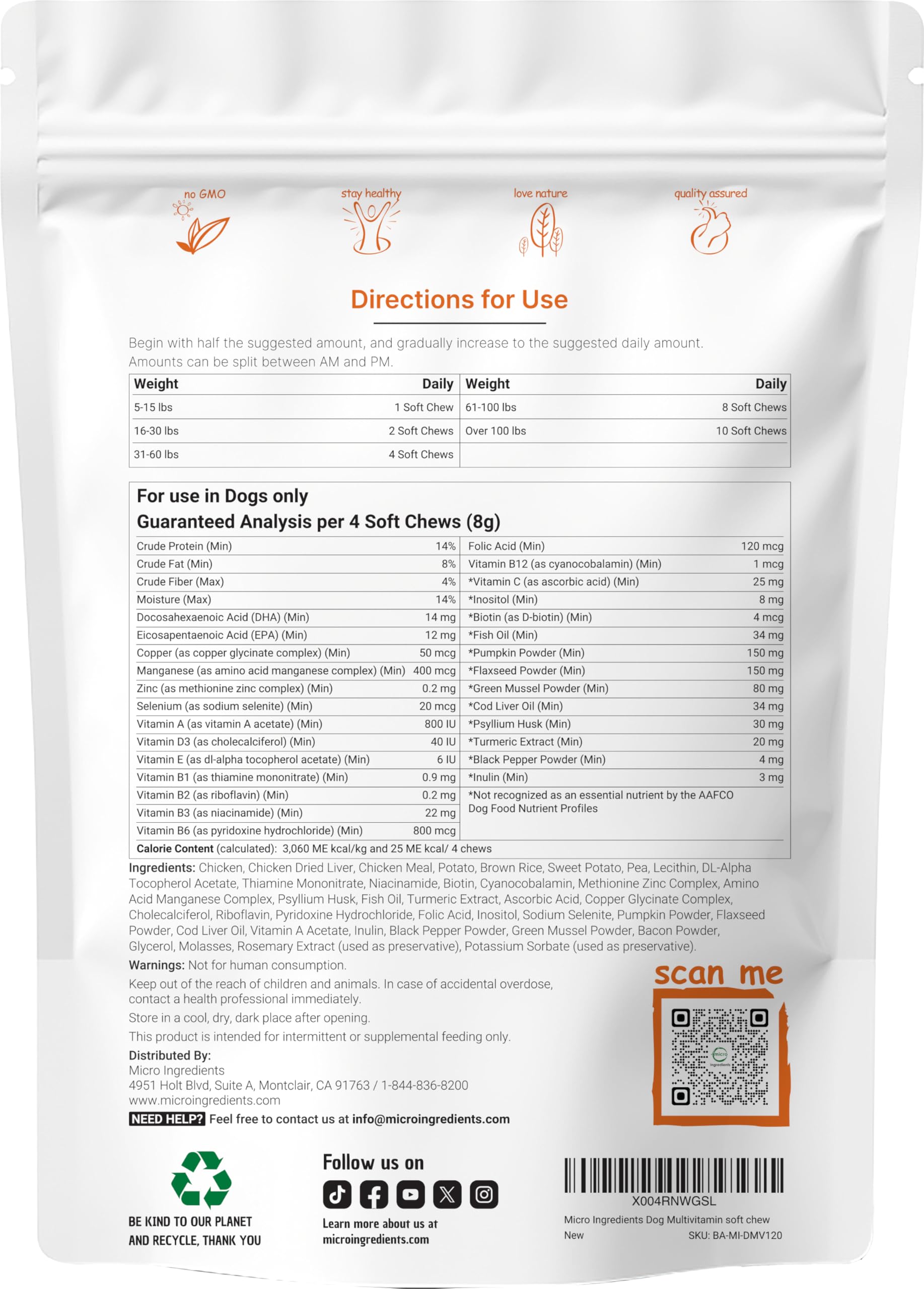 Omega-3 DHA and EPA support for healthy skin and joints from Micro Ingredients.
