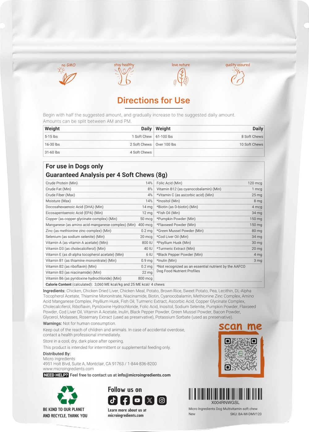 Omega-3 DHA and EPA support for healthy skin and joints from Micro Ingredients.