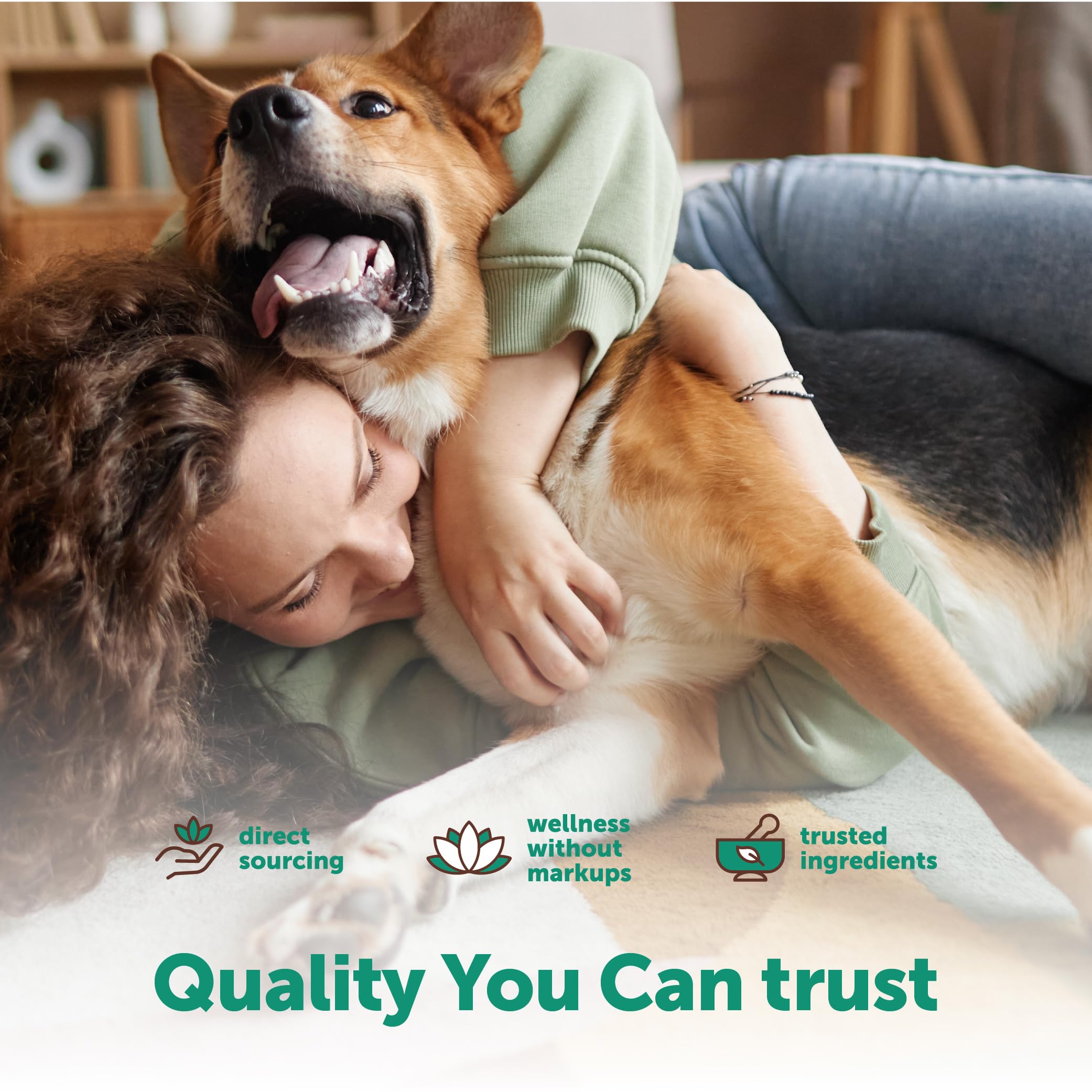 Micro Ingredients Probiotics for Dogs prebiotics-fos close-up indicates gut-friendly fiber