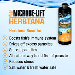 MICROBE-LIFT Herbtana for freshwater and saltwater use in home aquariums.