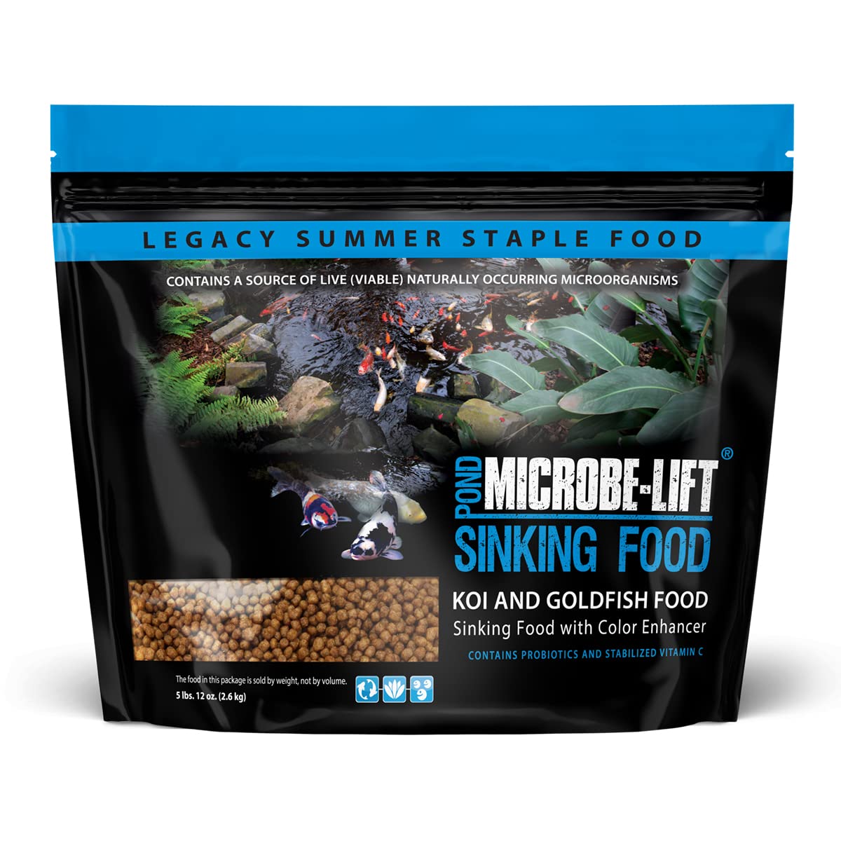 Microbe-Lift MLLSPLG packaging for pond food nutrition