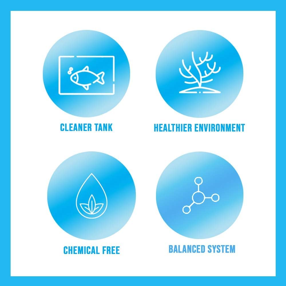 MICROBE-LIFT Special Blend odor-elimination action for a fresher smelling tank.