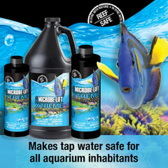 Close-up of Microbe-Lift Xtreme bottle label highlighting detox and stabilization