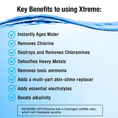Aquarium with Microbe-Lift Xtreme-treated water looks clearer and ready