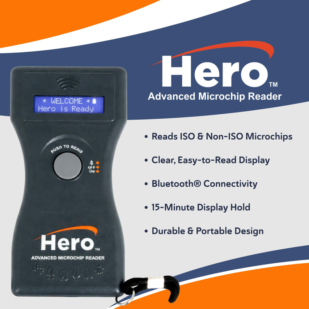 Microchip ID For the Animal World reads ISO and non-ISO chips for broad compatibility