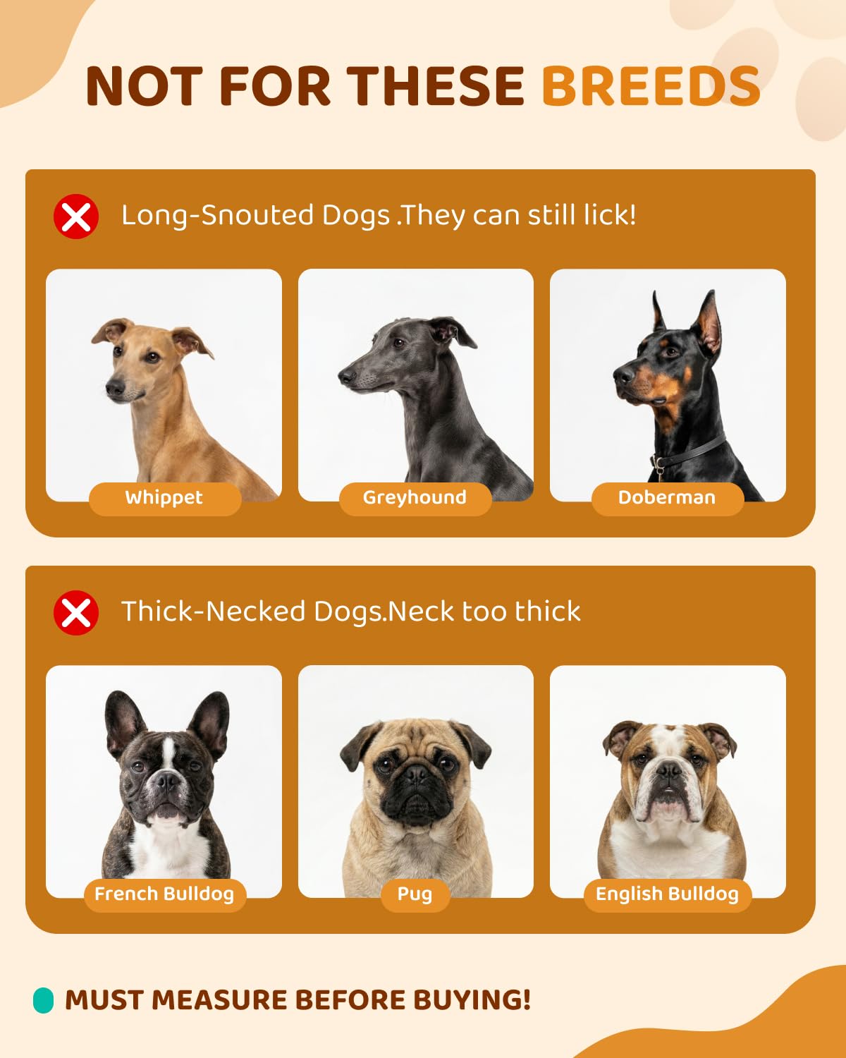 MIDOG adjustable-cone neck opening ensures a comfortable, secure fit for many dogs.