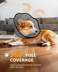 MIDOG adjustable strap cone fits a range of neck sizes securely.