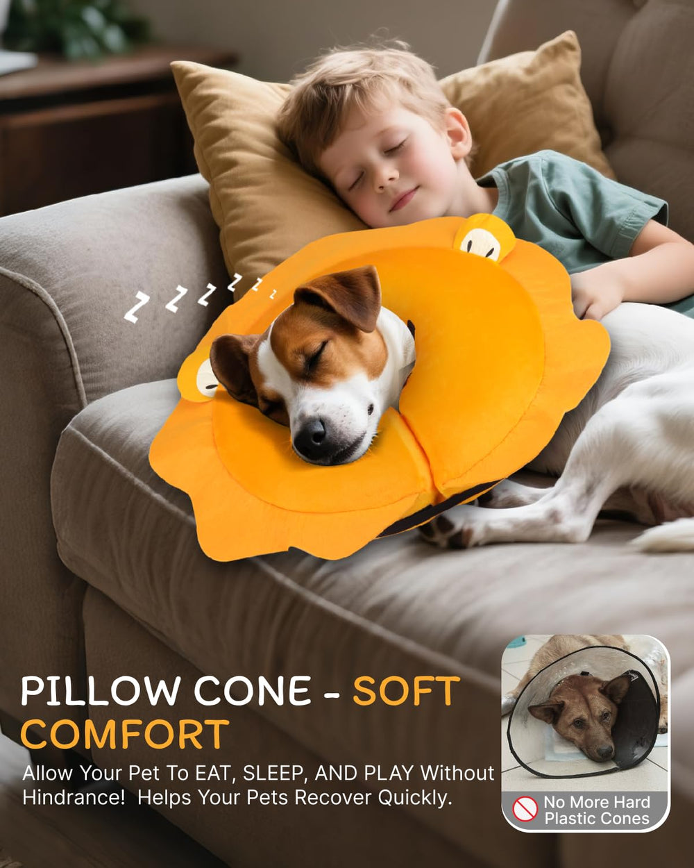MIDOG velcro adjustable neck strap customizes fit.