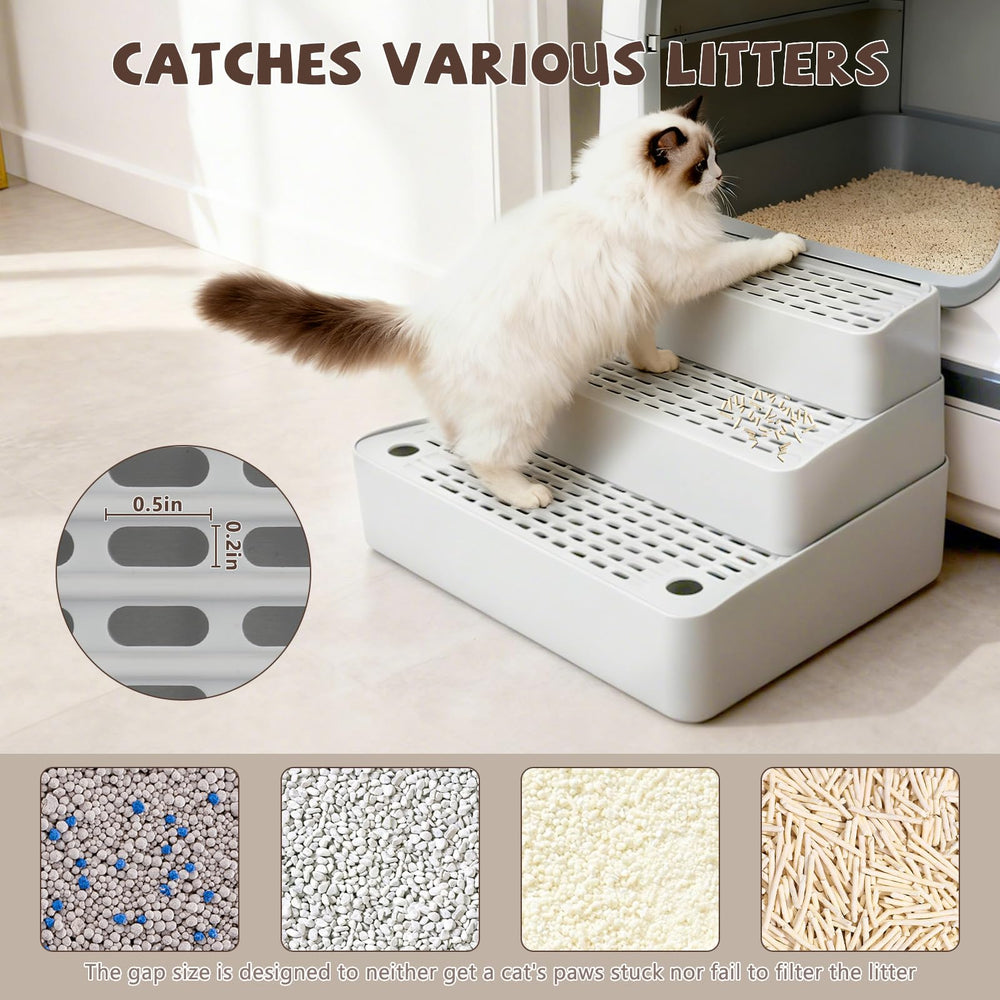 Midollarle non-slip base pads ensure stable footing during entry