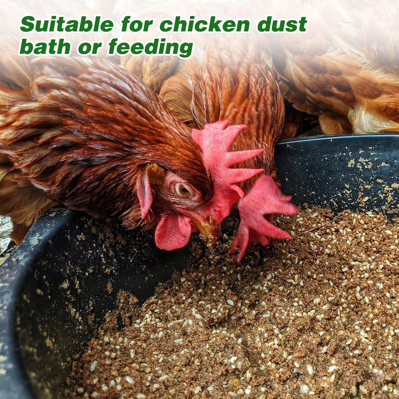 Midollarle rubber feeder pan stackable for compact storage