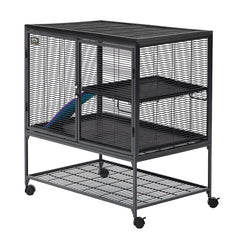 MidWest Critter Nation single unit front view, spacious habitat for small pets