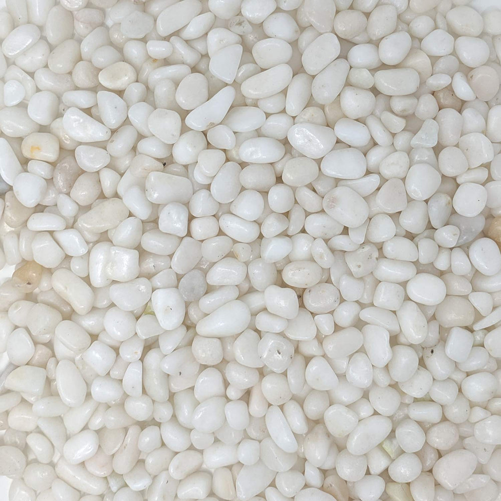 Midwest Hearth white pebbles for fairy gardens and small planters