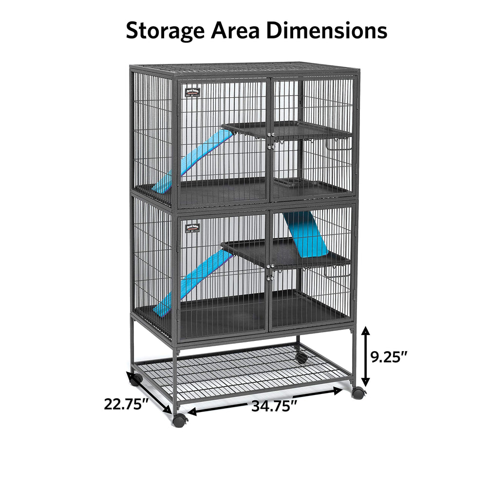 MidWest Ferret Nation durable locking casters for mobility and security