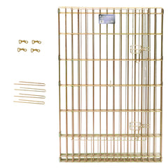 MidWest Homes for Pets 24-inch exercise pen large door opening for easy entry.