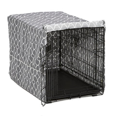 MidWest Homes for Pets crate cover with teflon protector resists stains for easy cleanup