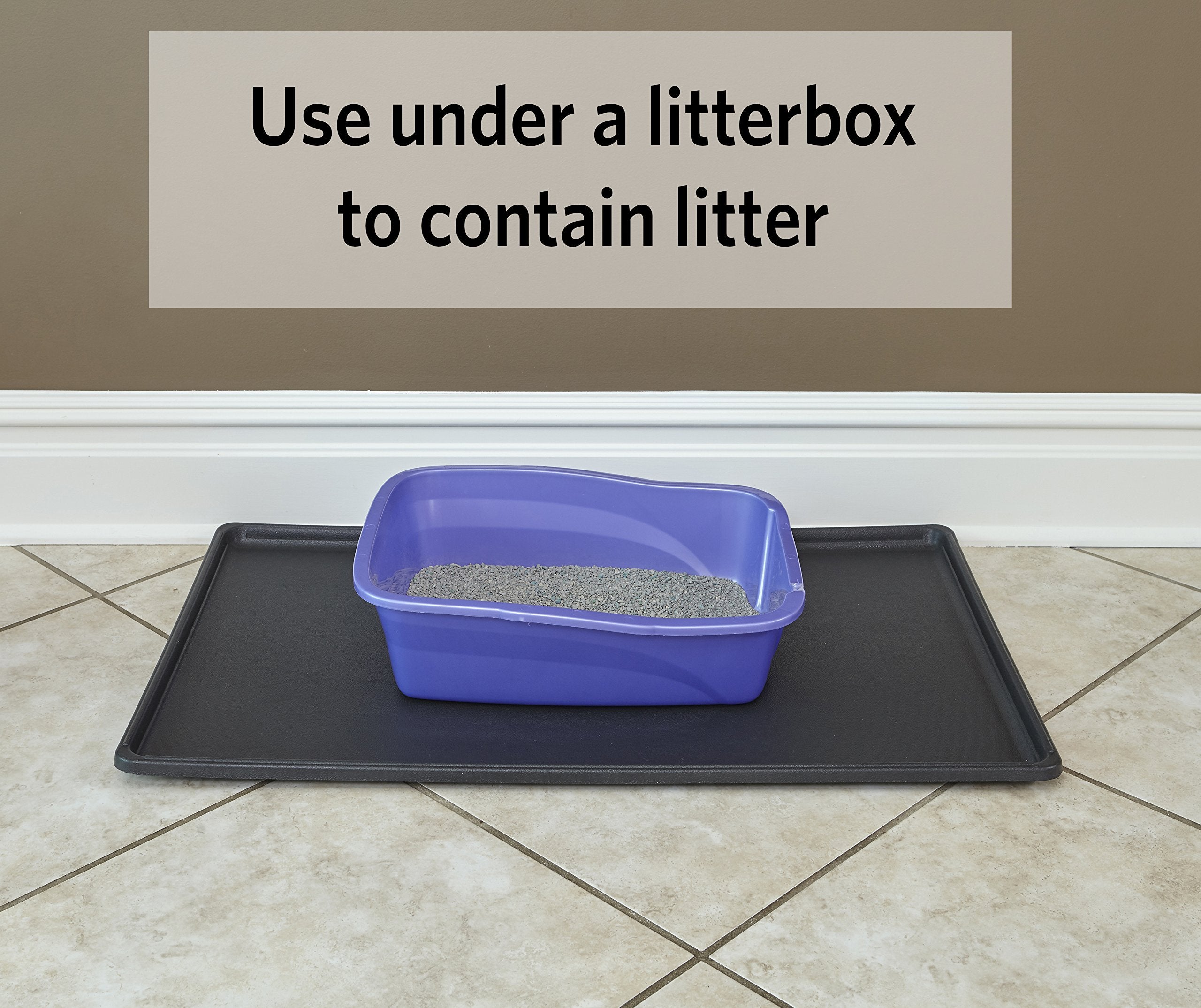MidWest replacement pan features 1-inch high walls to contain messes.