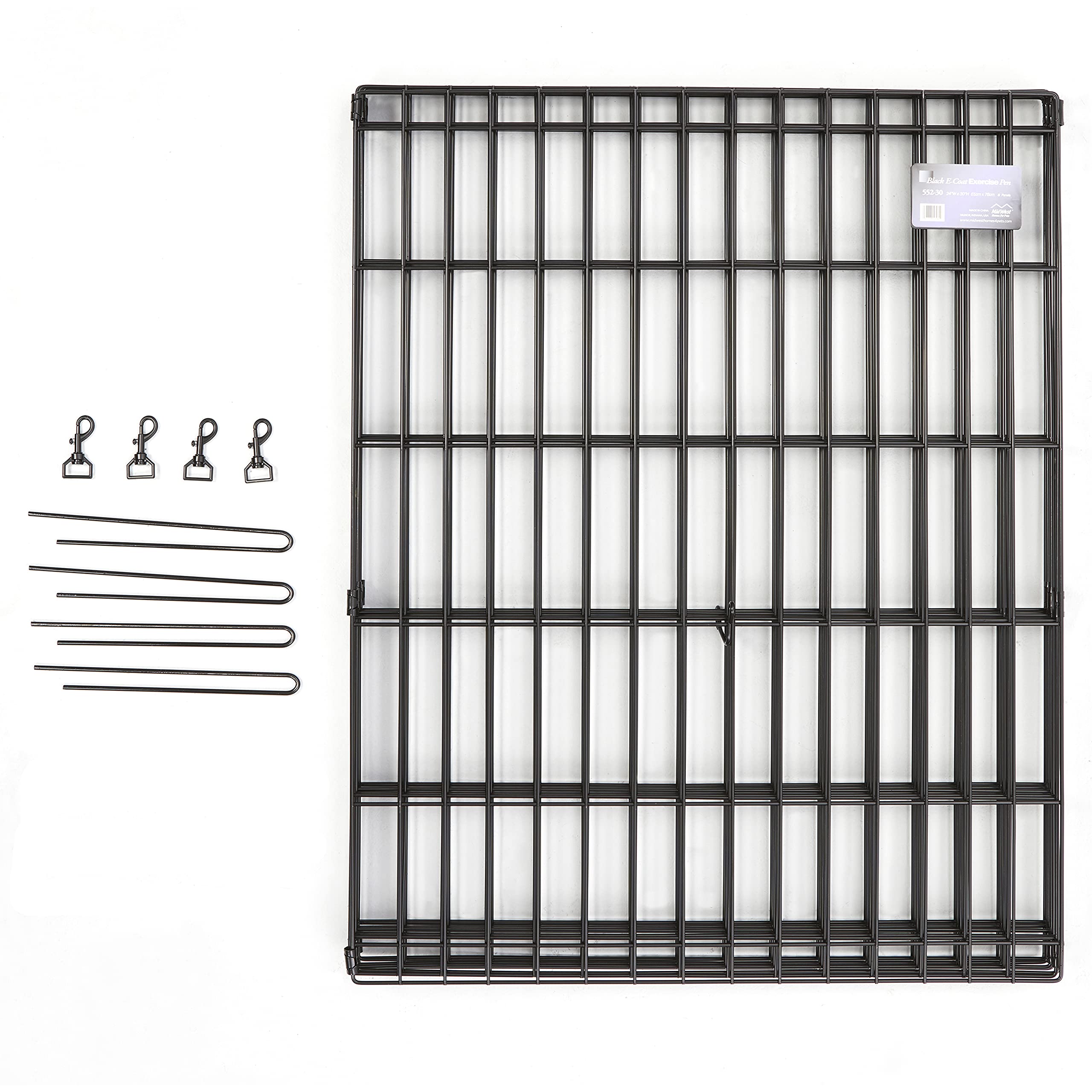 Midwest Homes for Pets exercise pen indoor outdoor use supports versatile placement