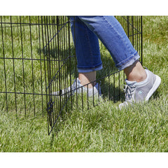 MidWest Homes for Pets exercise pen large door opening enables simple pet access