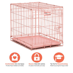 MidWest iCrate durable metal wire close-up, rust-resistant construction.