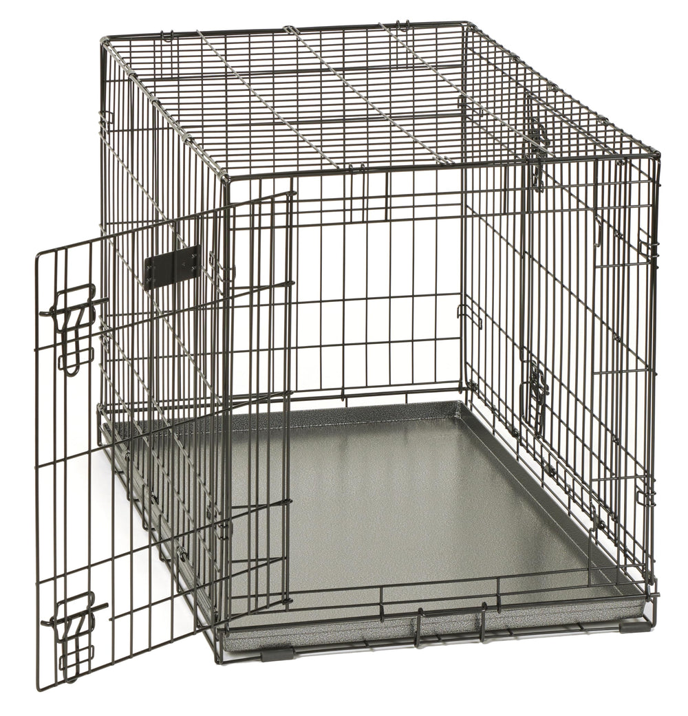 MidWest crate replacement pan with leak-proof welded seam and rust-resistant finish.